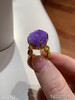 6021402，紫罗兰三角蟾戒指。具体价格微信咨询 商品缩略图4