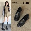 ZHR牛皮英伦风复古乐福鞋女2026新款百搭通勤软底中口小皮鞋 商品缩略图0