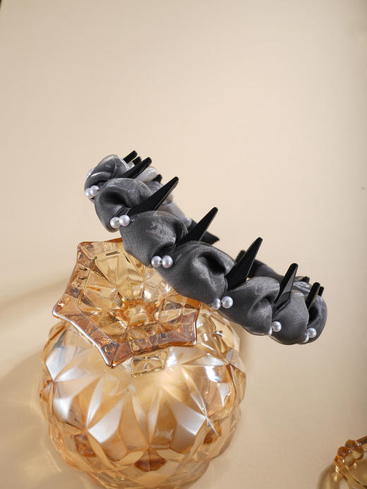 子佩集【甜梦公主】珍珠惜王妃压发【GX22037】发箍2602 商品图4