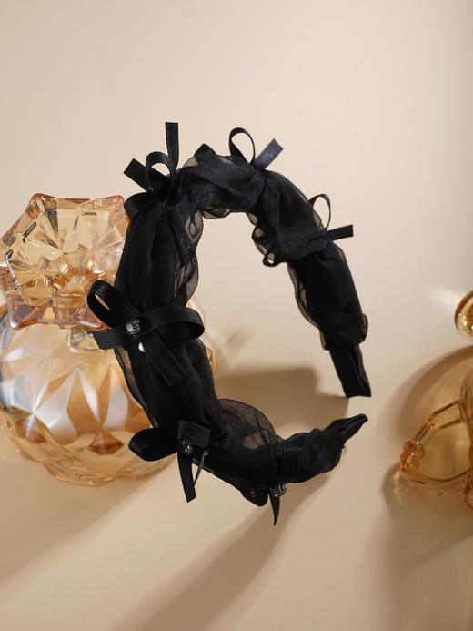 子佩集【夜吻甜心】珍珠惜王妃压发【GX22036】发箍2602 商品图2