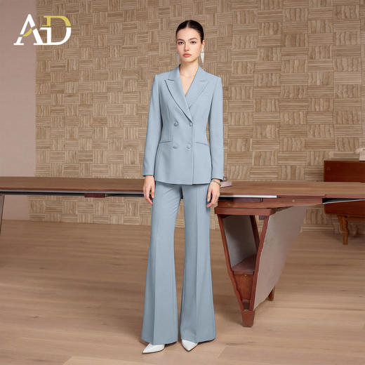 AD高端品牌通勤职业西服外套女2026新款高级感西装正装穿搭一整套 商品图3