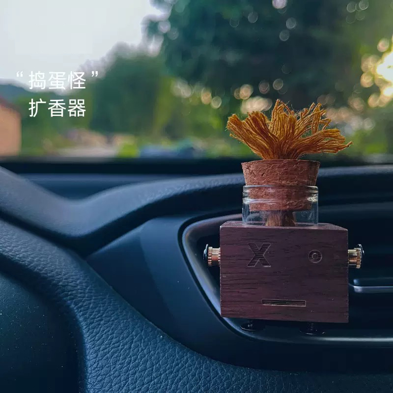 香邦｜实木车载香薰｜天然植物香气｜心情如沐春风｜木与精油与爱车