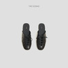THESOONG|"复古随性"手工镂空系带羊皮包头一脚蹬拖鞋HWXZ8626 商品缩略图0