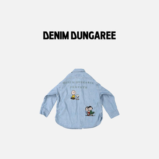 DD日本童装DENIM DUNGAREExSNOOPY 26春夏史努比限定复古工装衬衫 商品图1