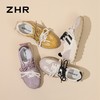 ZHR则则运动休闲鞋春秋新款厚底阿甘鞋增高百搭时尚德训老爹鞋女 商品缩略图3