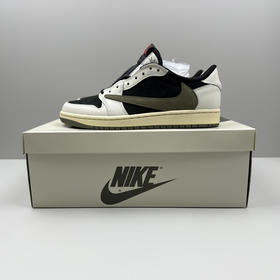 春季特惠💰430 公司级 # Travis Scott x Air Jordan 1 AJ1乔1低帮倒钩