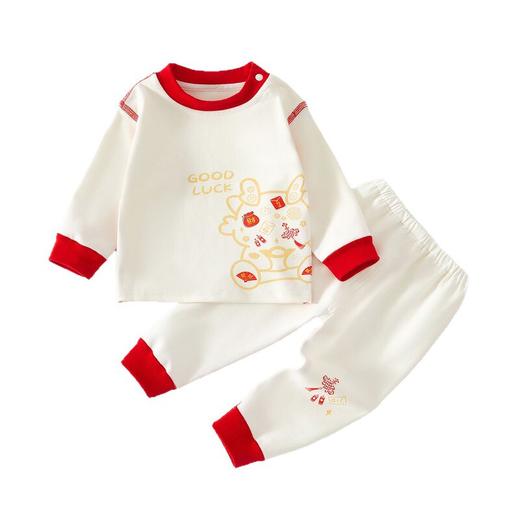 新款婴儿睡衣棉儿童内衣套装男童女童秋衣秋裤两件套宝宝家居服 商品图4