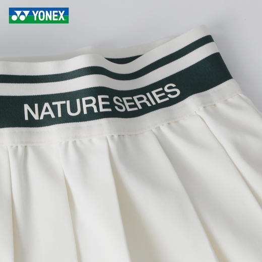 YONEX尤尼克斯羽毛球服女士训练比赛服运动短裙百褶裙26210CR 商品图1