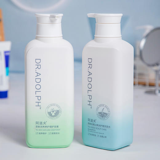 Dr.Adolph 头皮平衡复合酸凝胶/茶麸冰护理洗发水/护发素 商品图0