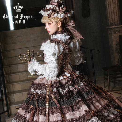 【全款预售】安东尼蛋糕 分体 蒸朋/天文钟 古典玩偶 Lolita 商品图5