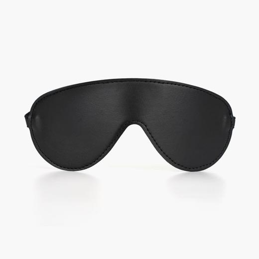 【视觉剥夺】丽娜PU眼罩黑色 情趣面具 商品图0