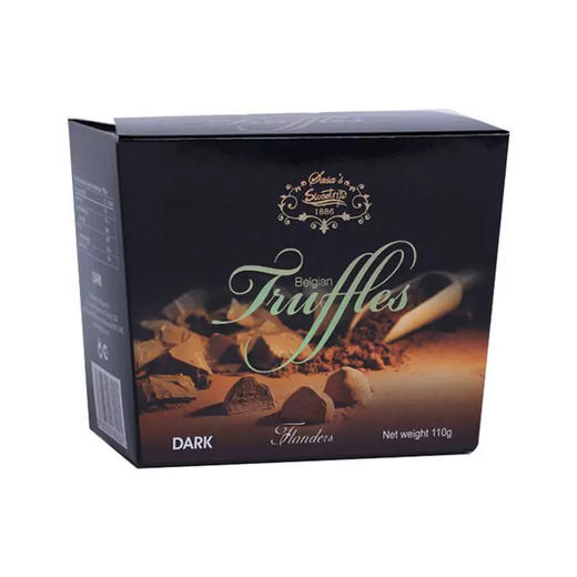 比利时佛兰德松露软心巧克力可可味110g 商品图0