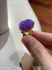 6021402，紫罗兰三角蟾戒指。具体价格微信咨询 商品缩略图3