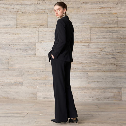 艾尚臣黑色西装套装女高级感职业装商务女神范职场上班通勤穿搭ol 商品图4