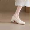玛丽珍一字带鞋粗跟高跟鞋小皮鞋晚晚鞋韩版时尚单鞋35-40★娃娃优选 商品缩略图1