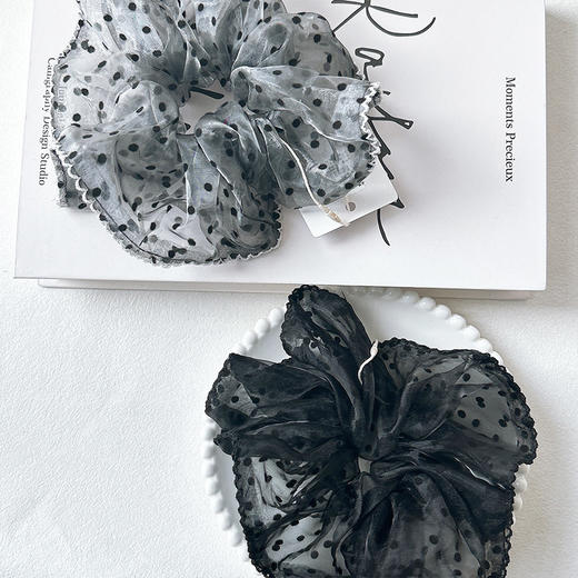 韩系波点大肠发圈ZYXD-纪念日百货门店同款168643608 商品图4