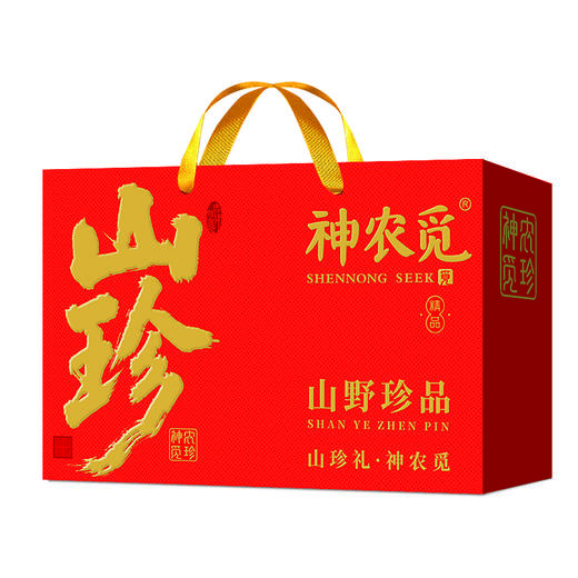 【高端菌礼，体面大方】神农觅 山野珍品菌菇礼盒228型 商品图3