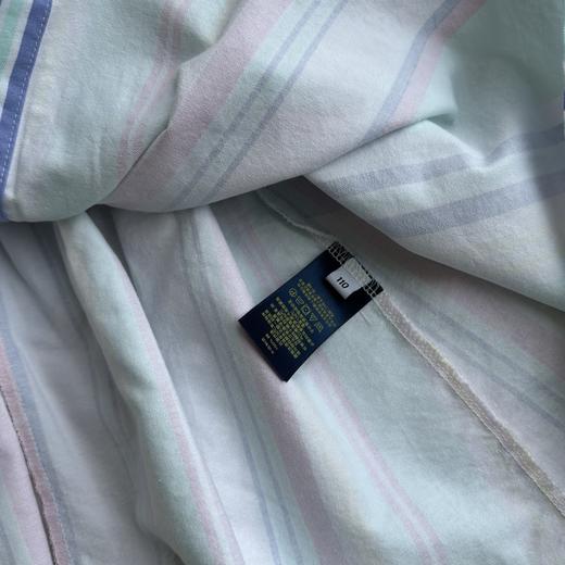 点此购买 110-160拉夫劳伦牛津纺娃娃领长袖连衣裙 md 340890 商品图9