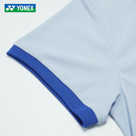 【618活动进行中】YONEX尤尼克斯yy羽毛球服童装短袖3100126BCR青少年款透气速干短袖 商品图3