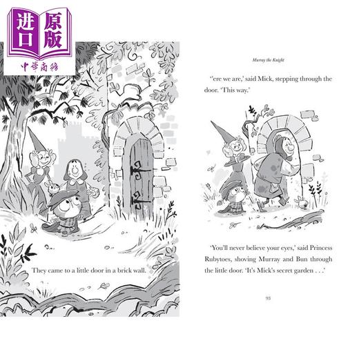 【中商原版】穆雷和布恩2 骑士穆雷 Murray and Bun 2 Murray The Knight 英文原版 儿童章节书插图小说 搞笑冒险故事 进口书 商品图3
