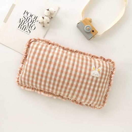 婴儿枕头0到6个月以上宝宝枕头透气吸汗婴幼儿小枕头1一2岁枕垫 商品图1