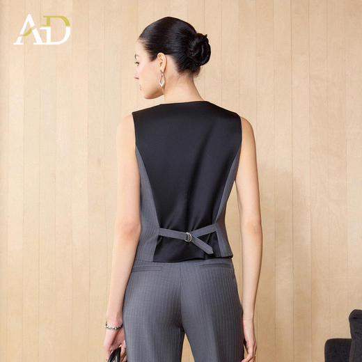 AD新闻女王同款西装马甲春2026新款轻奢高级感大女主职场穿搭马夹 商品图4
