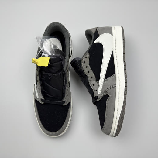 春季特惠💰430 公司级 # Travis Scott x Air Jordan 1 AJ1乔1低帮倒钩 商品图5
