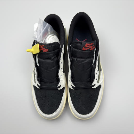 春季特惠💰430 公司级 # Travis Scott x Air Jordan 1 AJ1乔1低帮倒钩 商品图4