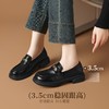 ZHR则则复古中口单鞋时尚粗跟乐福鞋2026新款百搭小皮鞋洋气女鞋 商品缩略图1
