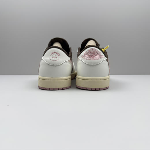 春季特惠💰430 公司级 # Travis Scott x Air Jordan 1 AJ1乔1低帮倒钩 商品图6