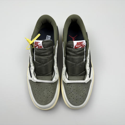 春季特惠💰430 公司级 # Travis Scott x Air Jordan 1 AJ1乔1低帮倒钩 商品图4