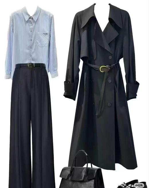 伊芙丽eifini长款风衣外套1H2160051 商品图3