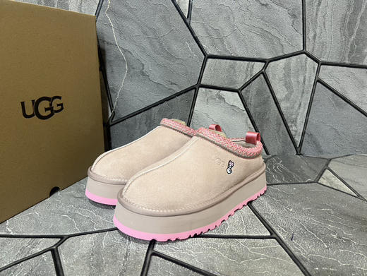 春季特惠💰350 UGG Tazz 厚底爱心民族风 舒适休闲包头拖鞋 女款 商品图8
