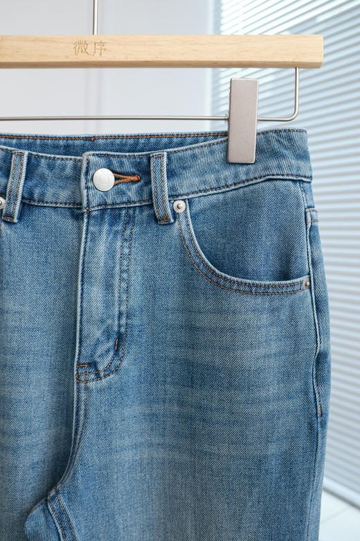 建模神裤|高弹微喇牛仔裤 商品图1