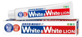 【临期品】A43214 W&W美白牙膏（荷兰薄荷香型）150g-2306批