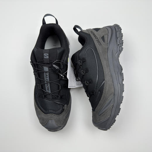 春季特惠💰460 萨某蒙 XA PRO 3D 网布皮革 JeongLi 联名款 XA PRO 3D 舒适百搭 耐磨透气抗冲击 低帮 户外功能鞋 男女同款 商品图5