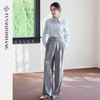 FUYAO扶摇直上 复古风高腰垂感直筒裤女2026新款老钱风极简西装裤 商品缩略图1