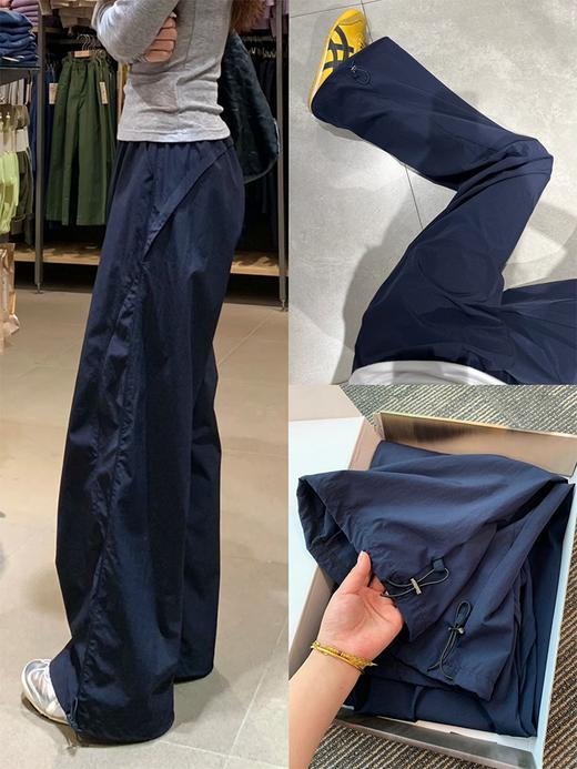 【YW】无忧购美式速干工装裤女春季新款直筒宽松小个子休闲阔腿运动裤 Z609/Z610/Z611（截单后3-5天发货) 商品图0