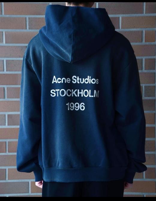 @cne stud1o 1996水洗做旧做脏宽松 连帽卫衣 WY020 商品图0
