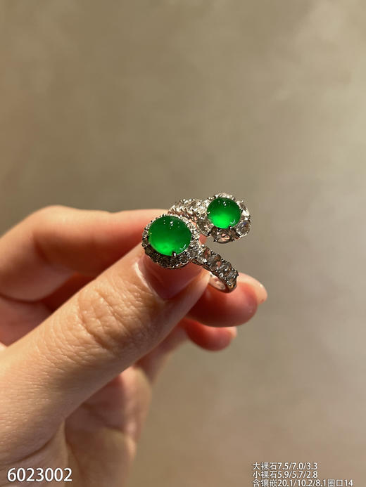 6023002，蛋面戒指。具体价格微信咨询 商品图1