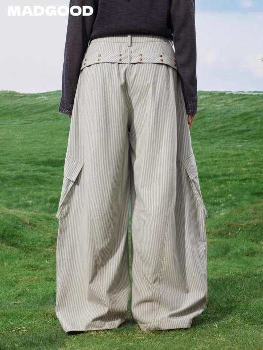 马得工地/MDGDKZ211743/廓形立体袋工装裤 商品图0