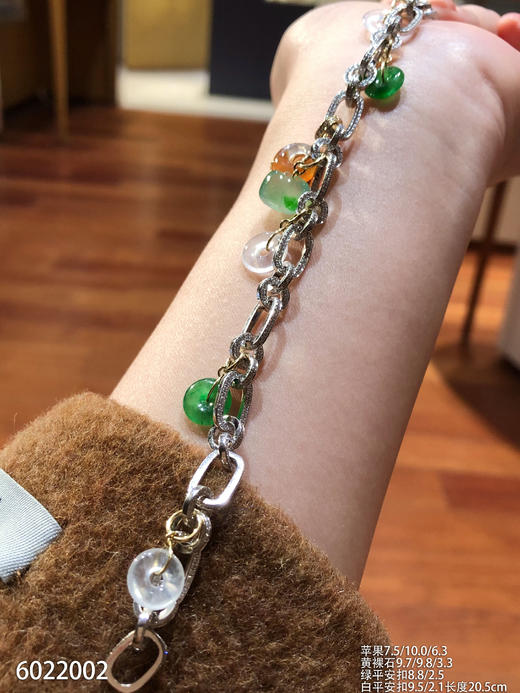 6022002，平安扣手链。具体价格微信咨询 商品图2