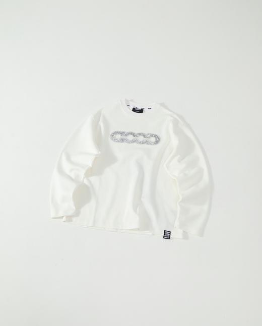 点此购买 GOODBRAND春秋季男女款地图亮片轻奢时尚纯棉长袖卫衣 md 340891 商品图3