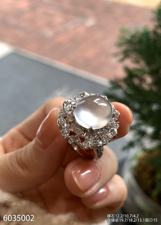 6035002，蛋面戒指。具体价格微信咨询 商品图3