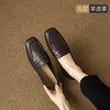 ZHR则则头层羊皮时尚中口单鞋2025新款懒人一脚蹬妈妈鞋通勤女鞋 商品缩略图9