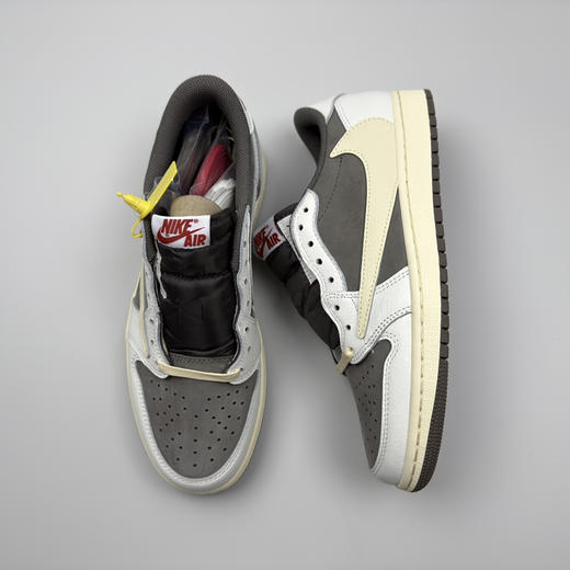 春季特惠💰430 公司级 # Travis Scott x Air Jordan 1 AJ1乔1低帮倒钩 商品图5