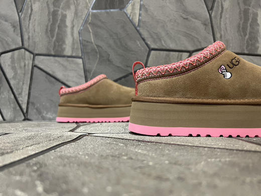 春季特惠💰350 UGG Tazz 厚底爱心民族风 舒适休闲包头拖鞋 女款 商品图6
