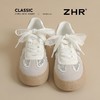 ZHR则则复古芭蕾风德训鞋女夏季蕾丝透气网面休闲鞋百搭小白鞋女 商品缩略图4