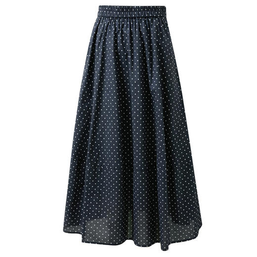 【六好理想裙】三彩2026春季新款设计感高腰半身裙A字裙长裙纯棉Z 商品图4