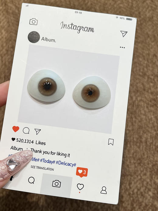 KiraFairy 木薯心 日抛 十片 14.2mm 参考着色 13.7mm 基弧 8.5 含水 40% 新锐国货 商品图3